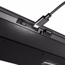 Sharkoon OfficePal K30W bk tastiera Casa/ufficio USB QWERTZ Tedesco Nero - Vista aggiuntiva 8