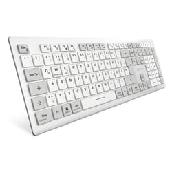 Sharkoon OfficePal K30W wh tastiera Casa/ufficio USB QWERTZ Tedesco Bianco