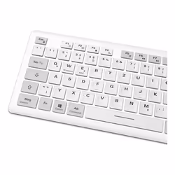 Sharkoon OfficePal K30W wh tastiera Casa/ufficio USB QWERTZ Tedesco Bianco - Vista aggiuntiva 6