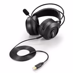 Sharkoon SGH20 Auricolare Cablato Portatile Gaming Nero - Vista aggiuntiva 3