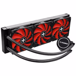 Xilence Performance A+ XC978, Raffreddatore di liquidi tutto in uno, 12 cm, Nero, Rosso