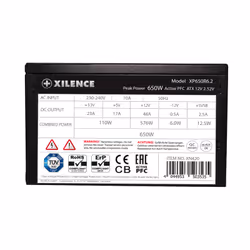 Xilence XP650R6.2 alimentatore per computer 650 W 20+4 pin ATX ATX Nero - Vista aggiuntiva 5