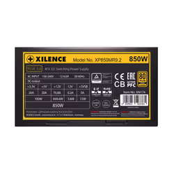 Xilence Performance X Series XP850MR9.2 alimentatore per computer 850 W 20+4 pin ATX ATX Nero, Rosso - Vista aggiuntiva 4