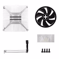 Xilence A250PWM.B Processore Raffreddatore d'aria 9,2 cm Nero 1 pz - Vista aggiuntiva 5