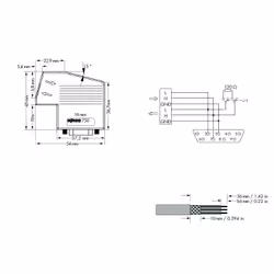 Wago 750-963 cavo di collegamento D-Sub Grigio