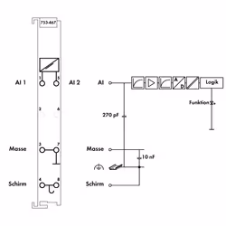 Wago 753-467 modulo di fieldbus