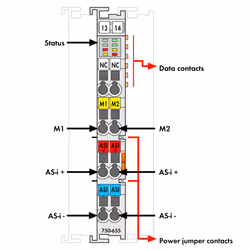 Wago 750-655 modulo di fieldbus