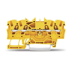 Wago 2001-1406 morsettiera 4 Giallo