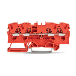 Wago 2004-1403 morsettiera 4 Rosso