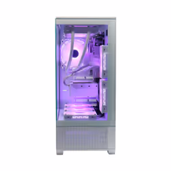 Hyrican GAMEMAX ICE 7407 AMD Ryzen™ 7 7800X3D 32 GB DDR5-SDRAM 2 TB SSD NVIDIA GeForce RTX 5080 Windows 11 Home Midi Tower PC Bianco