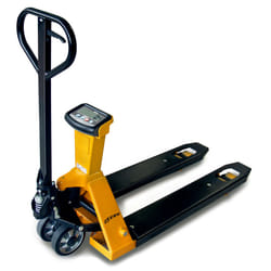 KERN & SOHN Wiegehubwagen LCD 2000 kg Nero, Giallo