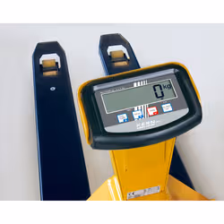 KERN & SOHN Wiegehubwagen LCD 2000 kg Nero, Giallo - Vista aggiuntiva 2