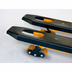 KERN & SOHN Wiegehubwagen LCD 2000 kg Nero, Giallo - Vista aggiuntiva 3