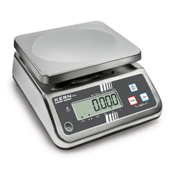 KERN & SOHN IP-geschützte Tischwaage LCD 1,5 kg Acciaio inox