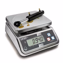 KERN & SOHN IP-geschützte Tischwaage LCD 1,5 kg Acciaio inox - Vista aggiuntiva 4