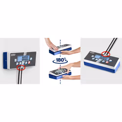 KERN & SOHN Plattformwaage LCD 150 kg Acciaio inox - Vista aggiuntiva 4