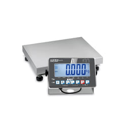 KERN & SOHN Edelstahl-Plattformwaage LCD 150 kg Acciaio inox