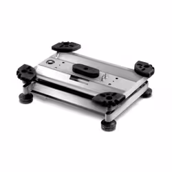 KERN & SOHN Edelstahl-Plattformwaage LCD 150 kg Acciaio inox - Vista aggiuntiva 3