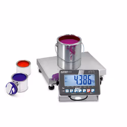 KERN & SOHN Edelstahl-Plattformwaage LCD 150 kg Acciaio inox - Vista aggiuntiva 5