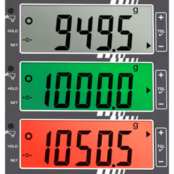 KERN & SOHN Edelstahl-Tischwaage LCD 3 kg Acciaio inox - Vista aggiuntiva 2