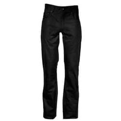 Modeka Stemp Pantaloni moto in pelle, nero, dimensione 42 per donne