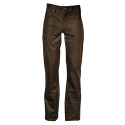 Modeka Stemp Pantaloni moto in pelle, marrone, dimensione 40 per donne