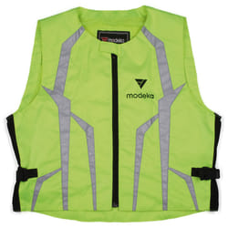 Modeka Warning Giubbotto riflettente, giallo, dimensione 3XL per uomo