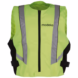 Modeka Basic Giubbotto riflettente, giallo, dimensione S per uomo