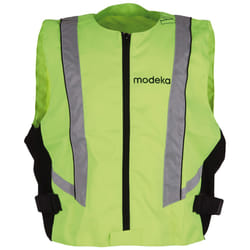 Modeka Basic Giubbotto riflettente, giallo, dimensione S per uomo