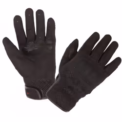 Modeka Mesh Guanti moto, nero, dimensione S M per uomo