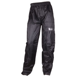 Modeka Easy Summer Pantaloni antipioggia, nero, dimensione 6XL per uomo