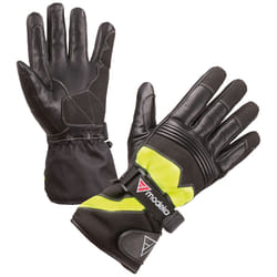 Modeka Freeze Evo impermeabile Guanti Moto Per Bambini, nero-giallo, dimensione S