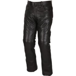 Modeka Ryley Pantaloni in pelle, nero, dimensione 56 per uomo
