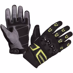 Modeka MX Top Guanti, nero-giallo, dimensione S per uomo