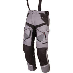 Modeka Panamericana Pantaloni Tessili Motociclistici, nero-grigio, dimensione L per uomo