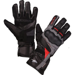 Modeka Panamericana Guanti moto donna, nero-rosso, dimensione M per donne