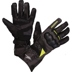 Modeka Panamericana Guanti Moto, nero-giallo, dimensione M L per uomo