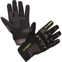 Modeka Fuego Guanti moto, nero-grigio, dimensione S per uomo