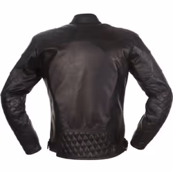 Modeka Ruven Giacca in pelle motociclistica, nero, dimensione XL per uomo