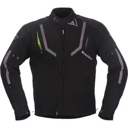 Modeka Eloy Giacca tessile motociclistica, nero, dimensione 2XL per uomo