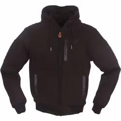 Modeka Hootch Giacca moto in tessuto, nero, dimensione XS per uomo - Vista aggiuntiva 2