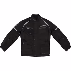 Modeka Tourex II Giacca tessile per moto ciclismo per bambini, nero, dimensione 2XS 128