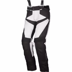 Modeka Lonic Pantaloni tessili da moto, nero-grigio, dimensione L per uomo