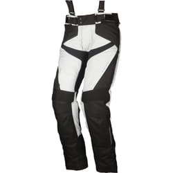 Modeka Lonic Pantaloni tessili da moto, nero-grigio, dimensione L per uomo