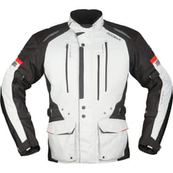 Modeka Striker II Pantaloni Tessili Motociclistici, nero-grigio, dimensione 3XL per uomo