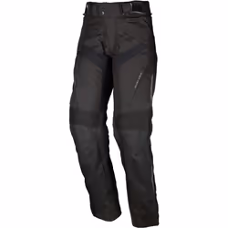 Modeka Clonic impermeabile Moto Tessile Pantaloni, nero, dimensione XS per uomo