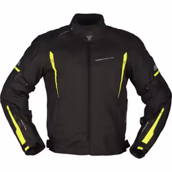 Modeka Aenergy Giacca tessile motociclistica, nero-giallo, dimensione XS per uomo - Vista aggiuntiva 2