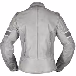 Modeka Iona Giacca donna in pelle moto, grigio, dimensione 36 per donne