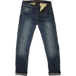 Modeka Glenn Slim Pantaloni Tessili Motociclistici, blu, dimensione 29 per uomo