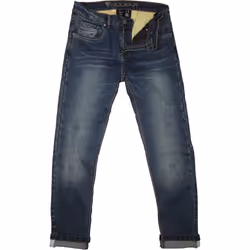 Modeka Glenn Slim Pantaloni Tessili Motociclistici, blu, dimensione 30 per uomo